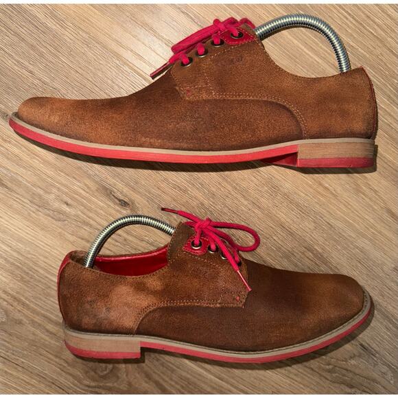 VELEZ suede brown shoes - size 42/ 10 main image 7
